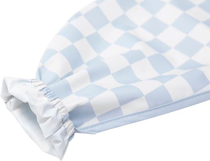 Ali+Oli Smock Bibs for Babies, BPA-Free Oeko-Tex Certified, Waterproof Baby Smock, Machine Washable, Toddlers Ages 6m+