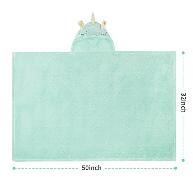 Toddler Bath Towel Hooded Kids Towel Bath Baby Towels with Hood for Boy Girl 0-5 Years, 2-Pack Soft Absorbent Baby Bath Towels Toddler Towels, Large Thick 50''x32'' Kids Hooded Towel for Toddlers