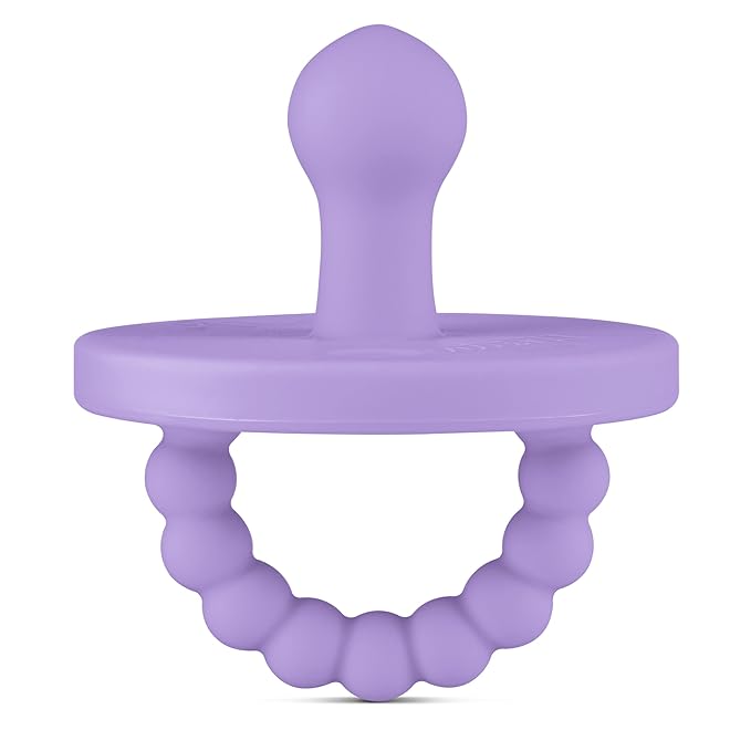 Ryan & Rose Cutie PAT Pacifier Teether (Bulb, Orchid)