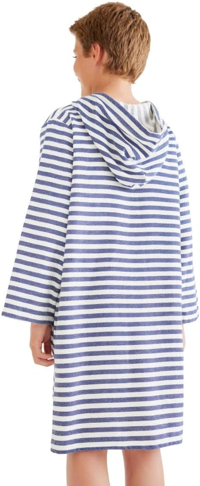 SAMMIMIS Boys & Girls Swim Cover Up - Kids Hooded Beach Towel with Long Sleeves - Pullover Beach Towel, Swim Poncho with Hood