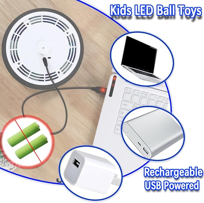 VNVDFLM Hover Soccer Ball Toys for Boys, LED Light Soccer Balls with Soft Foam Bumpers﻿, Indoor Outdoor Air Floating Hover Ball Football Game Kids Gifts Toys for Age 3-12 Year Old Boys Girls（Purple