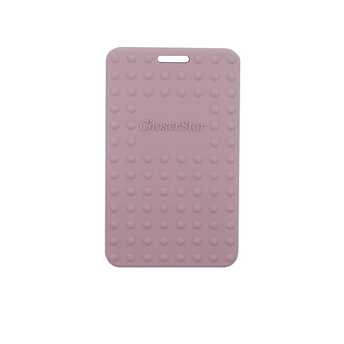 Soft Silicone Phone Shape Teether Boys Girls Baby Molar Teether Chew Toys, Teething Toy (Pink)