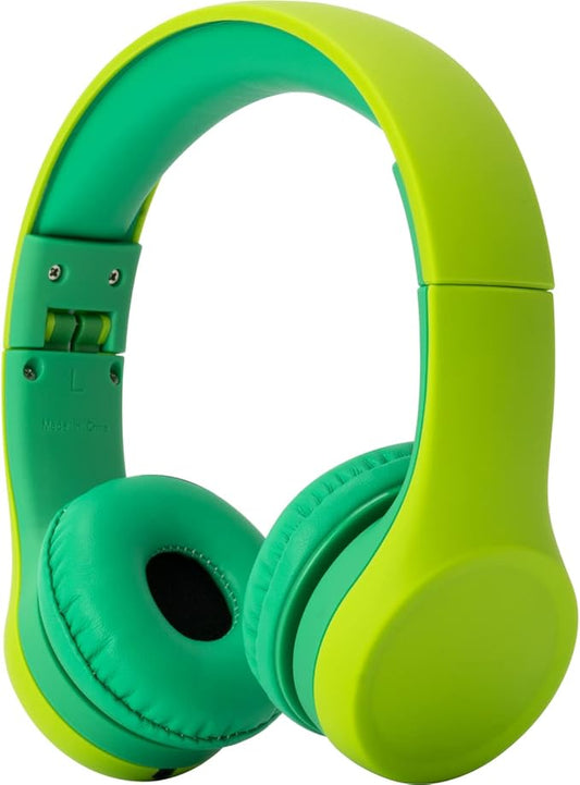 Snug Play+ Kids Headphones with Volume Limiting for Toddlers (Boys/Girls) - Green, Adult