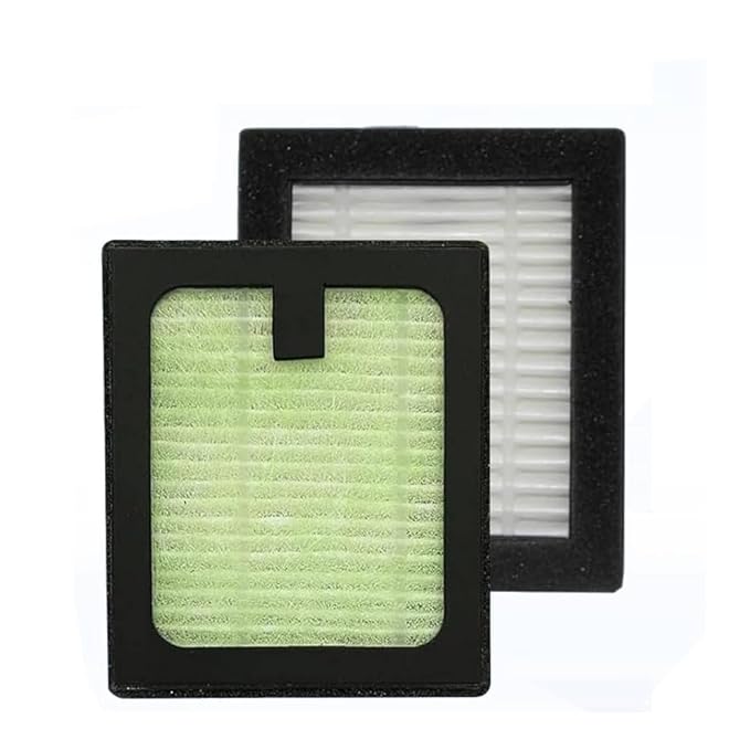 4 Pack Dryer Advanced HEPA Filter Compatible with Baby Brezza Baby Bottle Dryer Advanced and Baby Brezza Baby Bottle Washer, Hepa Filter Replacement Parts