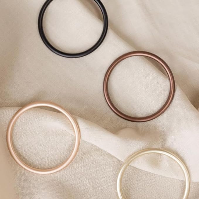 WildBird - Ring Sling Baby Carrier - Newborn to Up to 35 lbs - for Moms, Dads & Caregivers - 100% Natural European Linen Fibers - Versatile & Adjustable - 90” Size - Sparrow Fabric & Rose Gold Ring