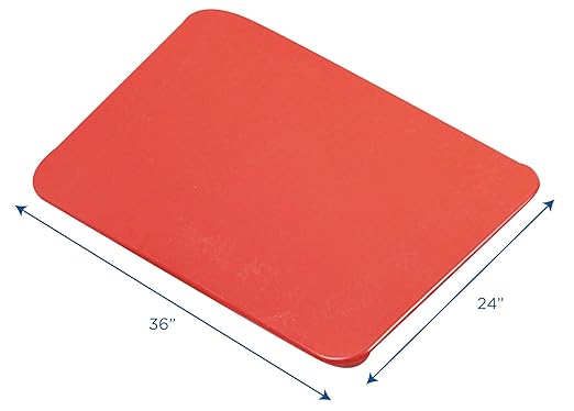 Children's Factory Large Sensory Table Lid for Kids, Preschool, Daycare, Classroom, Indoor and Outdoor Play, Red (36 x 24 in)
