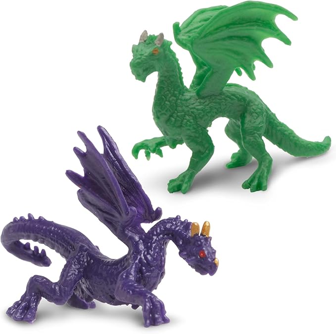 Safari Ltd. Fantasy Fun Pack - Mini Figures of Mythical Creatures - Educational Toy Set for Boys, Girls, and Kids Ages 5+