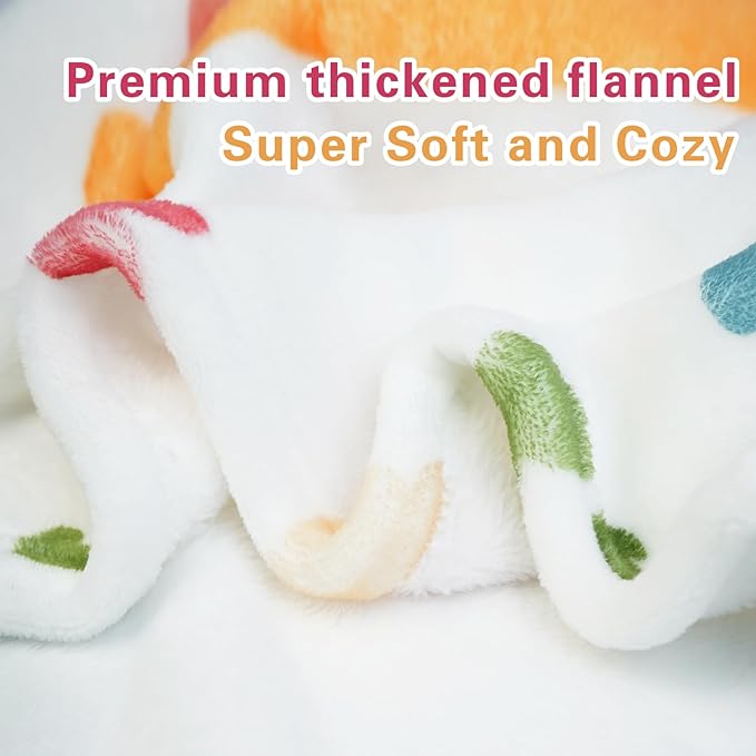 Personalized Baby Blankets for Girls Women Custom Boho Style Baby Blanket with Rainbow Personalized Baby Girl Blanket with Name Customized Gift for Adult Expecting Mom Baby Shower Birthday Gifts