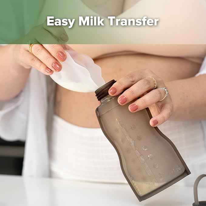 haakaa Petal Soft Silicone Milk Collector丨Discreet Leak-Protection Breast Milk Saver, Reusable Breast Shells Milk Collection Cup for Breastfeeding with Cleaning Brush- 1PC