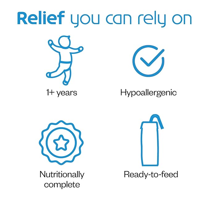 Nutricia Neocate Splash - Ready-to-Feed Hypoallergenic, Amino Acid-Based Toddler and Junior Formula - Unflavored - 8 fl oz (Case of 27)