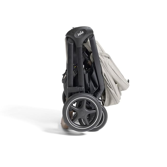 Joie Kava 3-in-1 Stroller and Mint Latch Car Seat Travel System with Reversible Seat, All-Wheel Suspension, and Flex in-Seat Comfort (Dove)