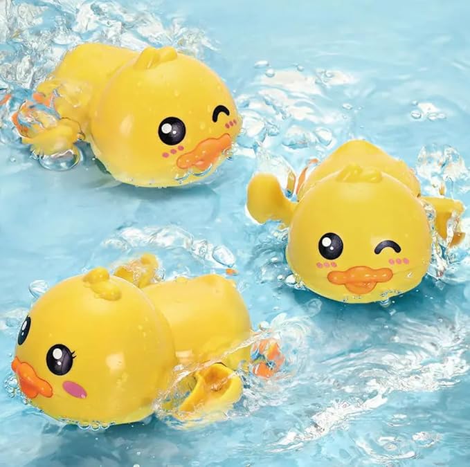 Baby Bath Toys, 6 Pack Wind Up Turtle & Fish Set for Toddlers & Kids, Fun Floating Bathtub & Pool Toys, Water Play Gift for Ages 1-4