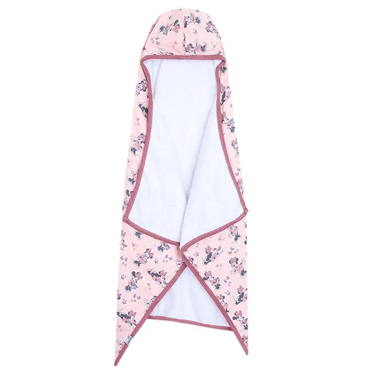 Premium Big Kid Hooded Towel "Minnie Mouse" by Copper Pearl