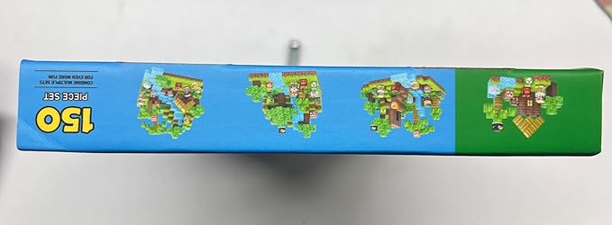 150 Magnetic Blocks – Mine Magnet Game Building Craft, STEM Constructions Toy, Jungle Adventure, Sensory Stacking Cubes Kids Toys, Christmas Birthday Gifts for Boys Girls Age 3-5, 5-7, 4-8, 8-12