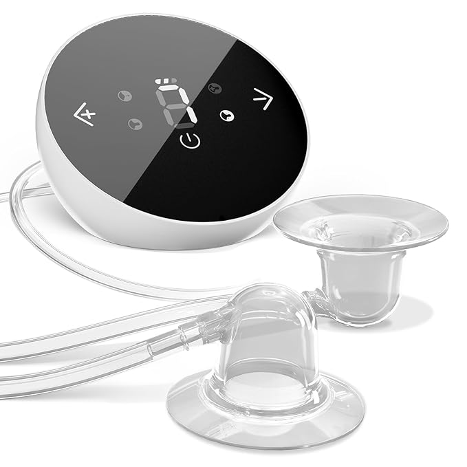 Electric Nipple Corrector for Flat or Inverted Nipples, Portable Nipple Pump, Inverted Nipple Puller, Rechargeable Nipple Puller Sunken and Shy Nipples - 4PCS