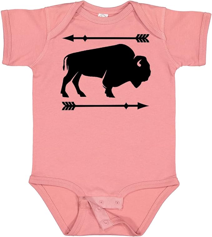 inktastic Buffalo Cute Animal Western Baby Bodysuit