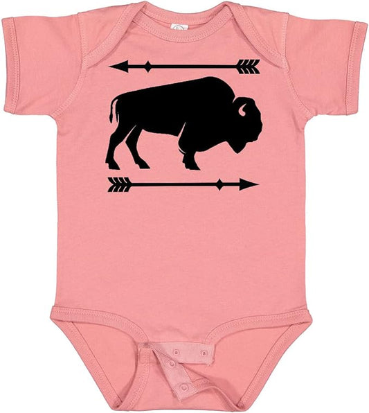 inktastic Buffalo Cute Animal Western Baby Bodysuit