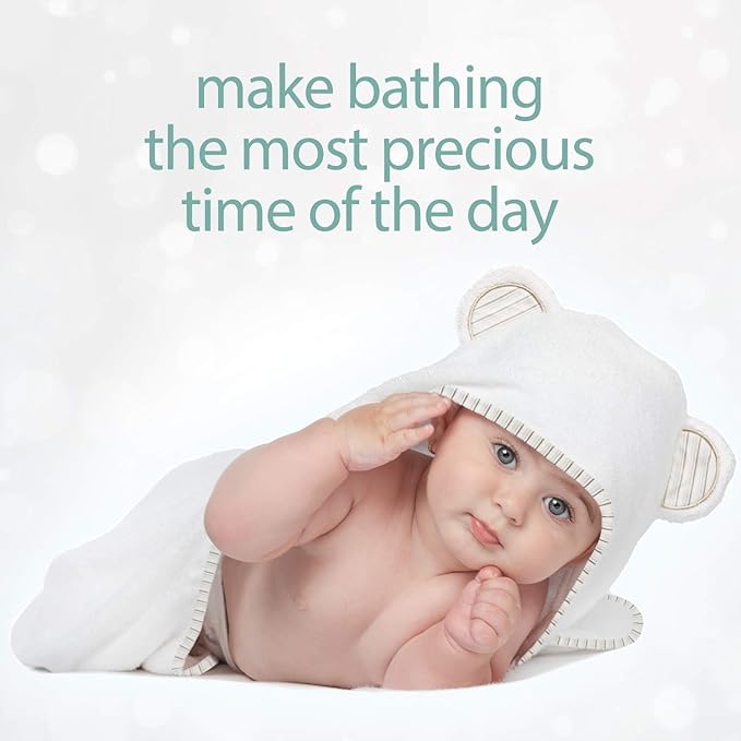 Hooded Baby Towels for Newborn - Super Soft Baby Bath Towels with Hood, Highly Absorbent Viscose Made from Bamboo Hooded Towel for Infant, Toddler and Kids, Baby Essentials