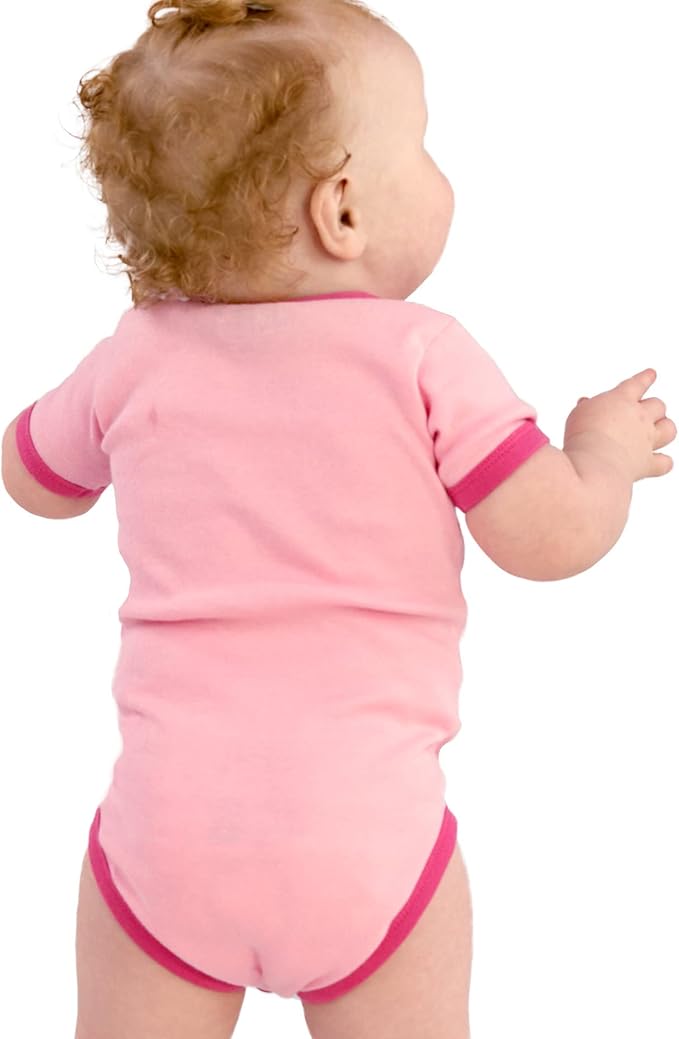 Lazy One Cute Unisex Baby Bodysuit, Cute Animal Designs, 6-18 Months