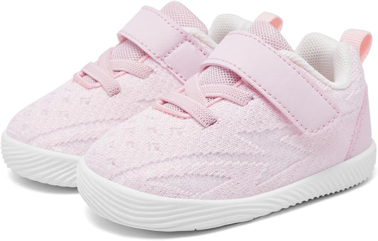 MORENDL Toddler Sneakers Baby Boys & Girls Barefoot Shoes Lightweight Breathable Walking Running Tennis Athletic Sport Shoes