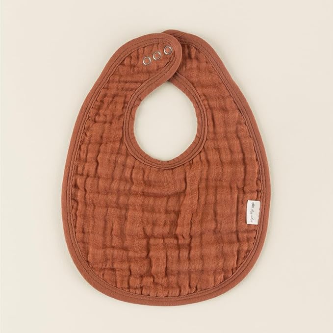 Itzy Ritzy Set of 3 Baby Bibs - Ultra-Soft Adjustable Infant & Toddler Bibs Made of Triple-Layer Cotton Muslin, Ideal for Drooling, Teething, & Eating - 3 Stylish, Coordinating Prints (Cow Print)