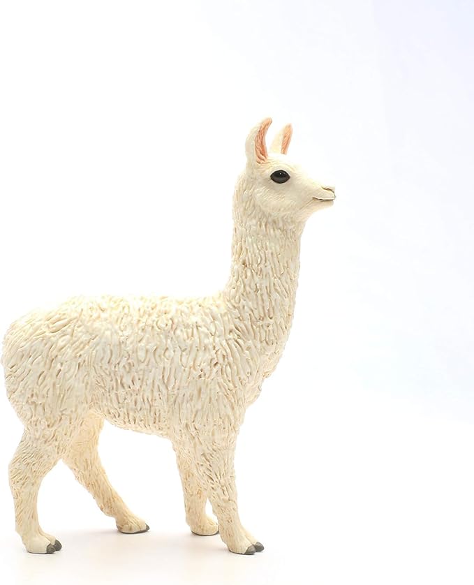 Schleich Farm World - 4" Llama Figurine - Realistic Farm Animal Toys for Boys and Girls - Screen Free Imaginative Play for Kids 3+