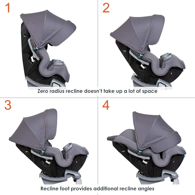 Baby Trend Cover Me™ 4-in-1 Convertible Car Seat, Vespa