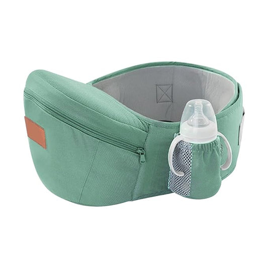 Baby Hip Carrier,Newborn to Toddler,3-in-1 Adjustable & Removable Baby Hip Carrier for 0-36 Months (9609, Green)