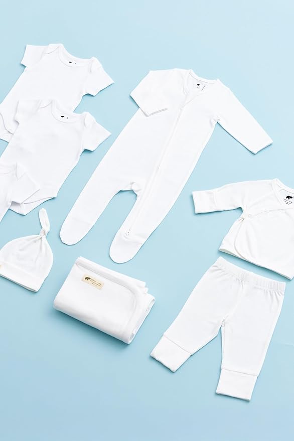 MONICA + ANDY Baby Organic Short Sleeve Jack + Jill Bodysuit