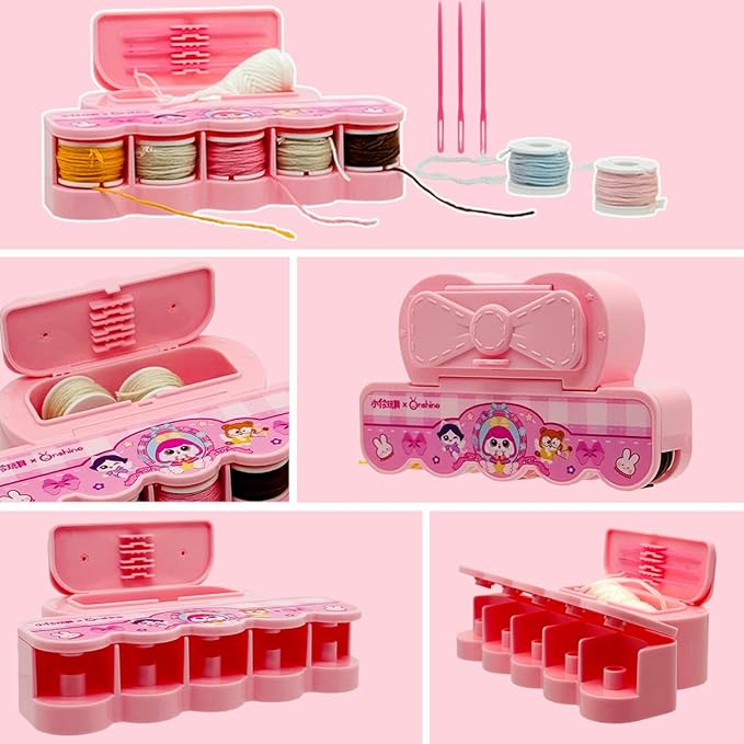 Flet Sewing Kit for Kids Arts and DIY Crafts Kit for Girls Handmade Animal Hanging Charms Beginner 8-10-12 Birthday Gift