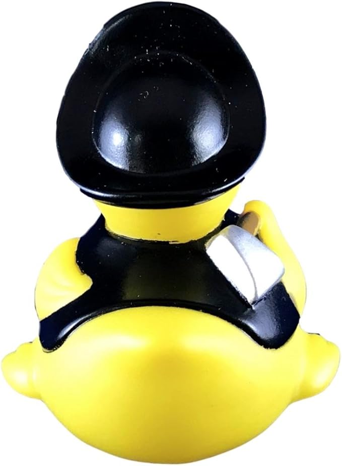 3" Pirate Rubber Duck [Sealed Hole, No Mildew] - Baby Safe Bathtub Bathing Toy