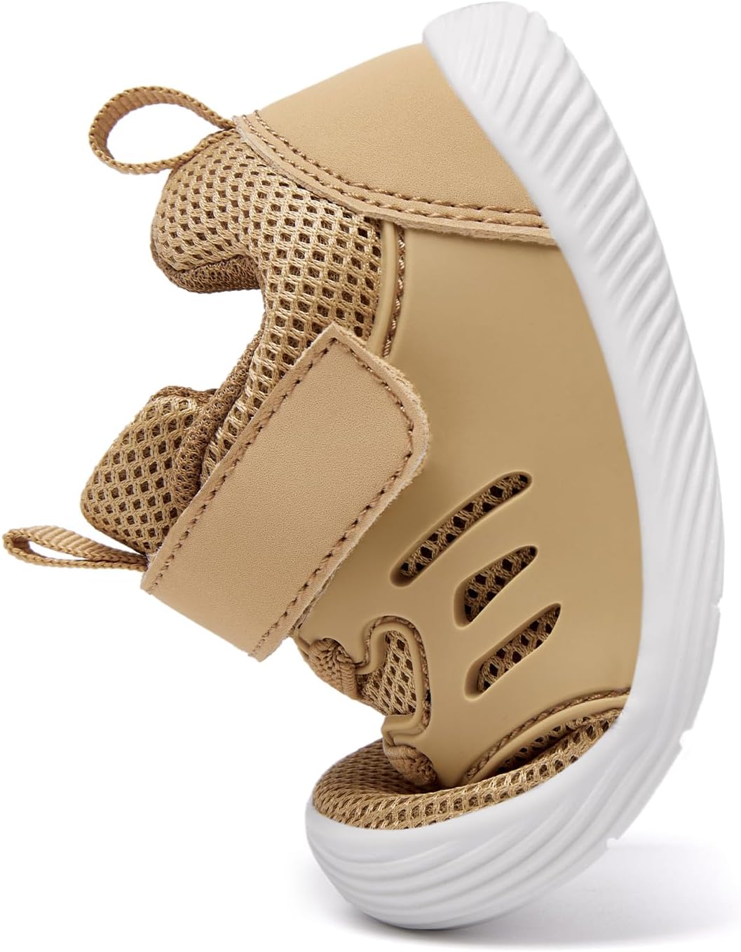 MORENDL Toddler Sneakers Baby Boys & Girls Barefoot Shoes Lightweight Breathable Walking Running Tennis Athletic Sport Shoes