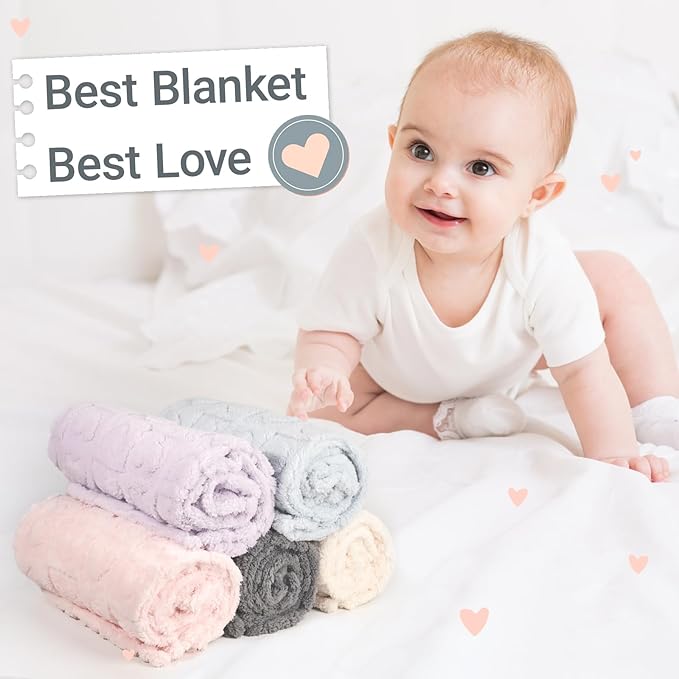 Ultra Soft Gift-Ready Plush for Newborns, Nursery & Stroller - Hypoallergenic Crib Bedding & Toddler Gift