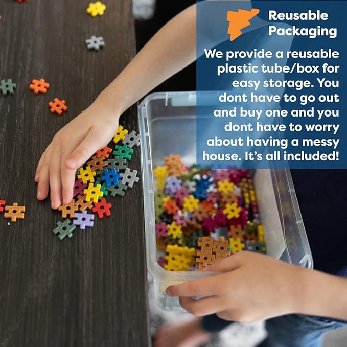 KADU Farmland 1300 Piece Set - STEM/STEAM Building + Construction Toy, for Open + Imaginative Play