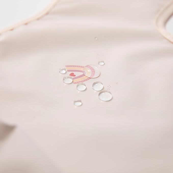 Ali+Oli Smock Bibs for Babies, BPA-Free Oeko-Tex Certified, Waterproof Baby Smock, Machine Washable, Toddlers Ages 6m+