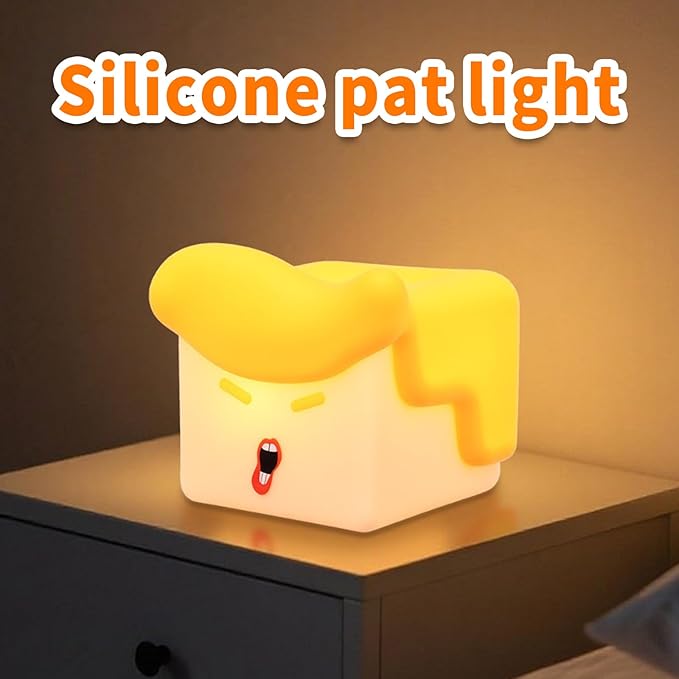 Baby Night Light, Touch Night Light with 30 Minute Timer, Soft Silicone Lamp for Nursery, Touch Lamp for Bedroom, Small Cordless Table & Bedside Lamp for Girls, Boys