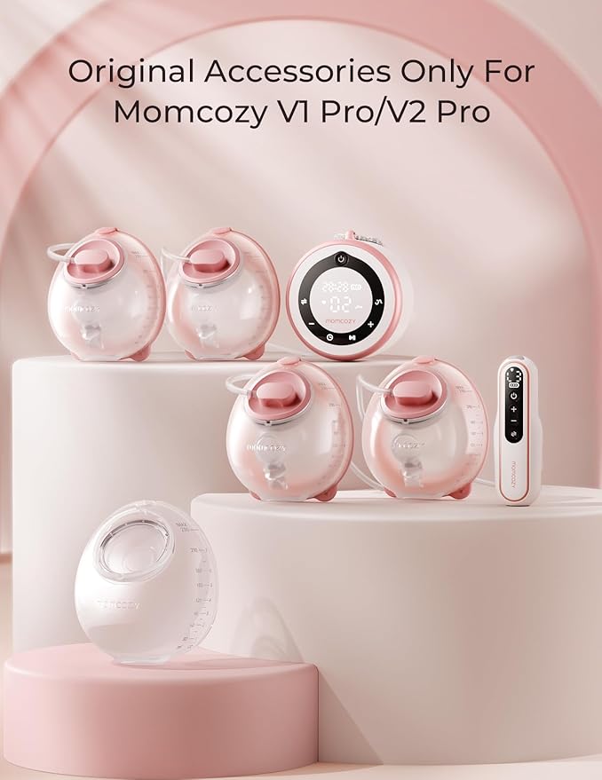 Momcozy Original V1 Pro/V2 Pro Breast Pump Replacement Accessories,Milk Collector Only for Momcozy V1 Pro/V2 Pro,1 Pack
