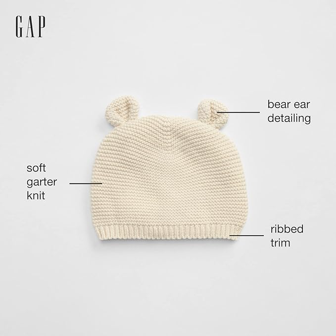 GAP Unisex Baby Soft Knit Garter Hat