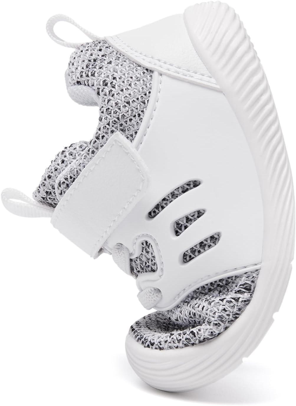 MORENDL Toddler Sneakers Baby Boys & Girls Barefoot Shoes Lightweight Breathable Walking Running Tennis Athletic Sport Shoes