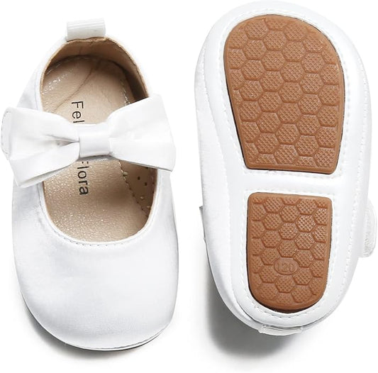 Soft Sole Baby Shoes - Infant Baby Walking Shoes Moccasins Rubber Sole Crib Shoes