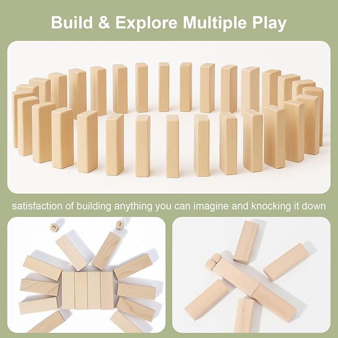 101Pcs Baby Shower Games Blocks to Decorate Kit, Baby Shower Ideas Activities for Stacking, Building & Drawing, Suitable for Boy Girl Party Game, Decorations, Favors