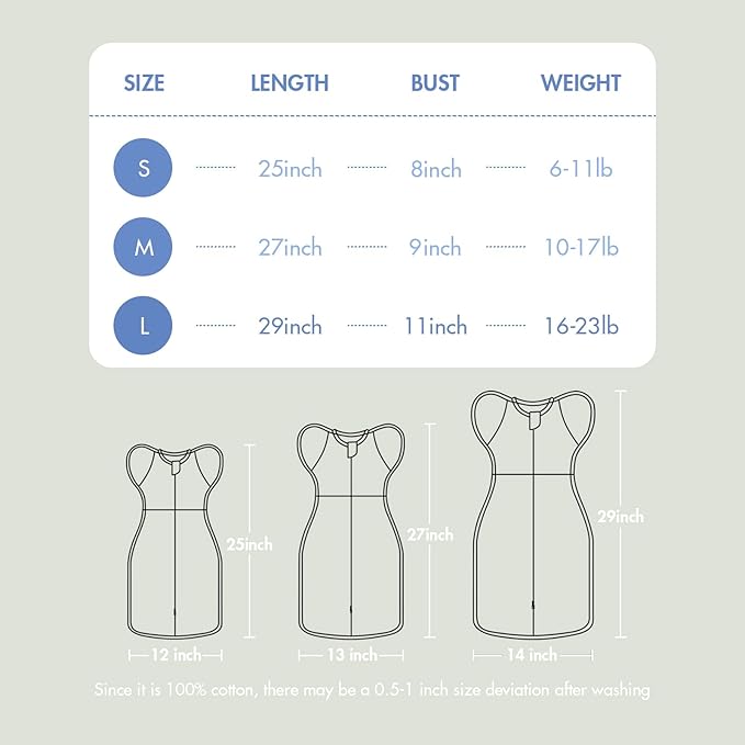 2-Pack Baby Transitional Swaddle Sleep Sack - Arms Up Swaddle 6-9 Months for Baby Boys, Newborn Sacks with Cuff Removable & 2-Way Zipper, Blue Dolphin Cotton Sleep Sack