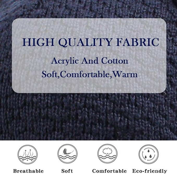 XIAOHAWANG Baby Hat Cute Bear Toddler Earflap Beanie Warm for Fall Winter