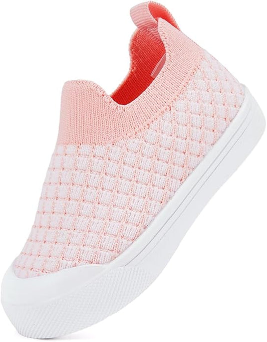 BMCiTYBM Baby Sneakers Girls Boys Lightweight Breathable Mesh First Walkers Shoes 6-24 Months