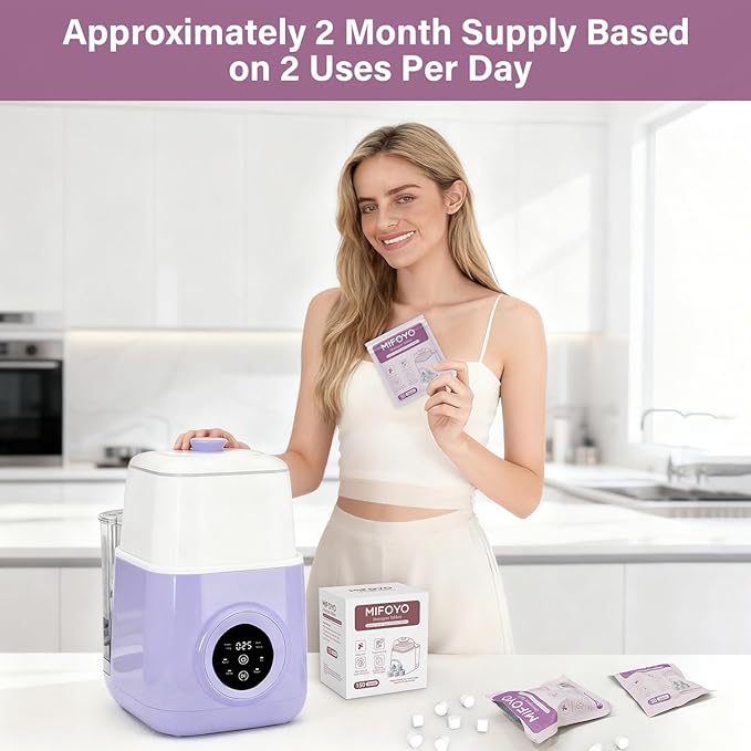 150PCS Baby Bottle Washer Detergent Tablets, Detergent Soap Tablets Compatible with All Types of Bottle Washers, Bottle Cleaning Tablets, Baby Bottle Washer Tablets, 30 Count per Bag