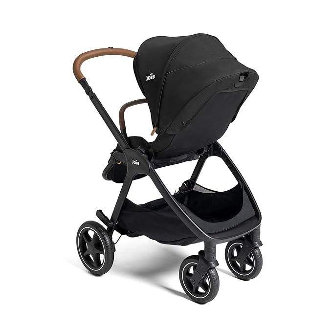 Joie, Kava and Rue Travel System - 3-in-1 Stroller, Lightweight Infant Car Seat & Anti-Rebound Base, All-Wheel Suspension, Reversible Seat (Shale)