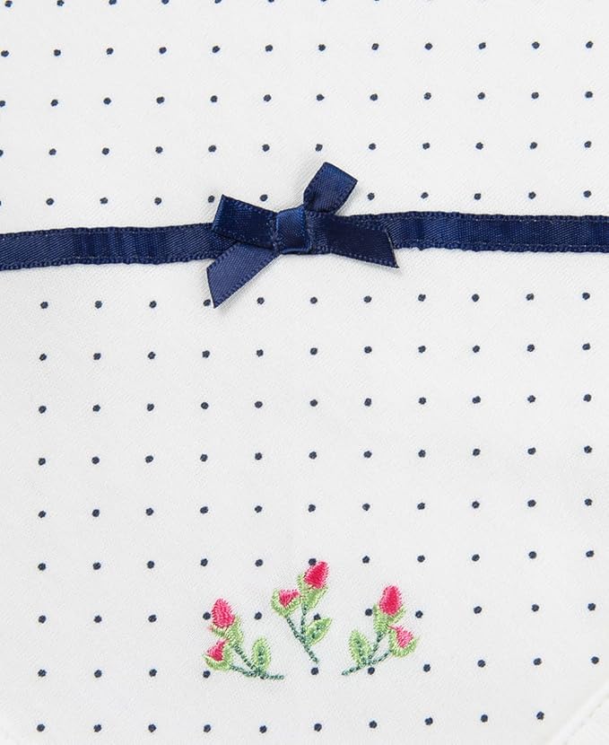 Little Me Blankets for Baby Girls' Swaddling Receiving Blanket, Ivory Rosebud, 30 x 27 Inches