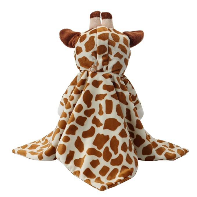 Love By Emi Baby Music Lovey Brown Giraffe, Baby Sleep Soother for Crib & Cuddle Bedtime, White Noise with Heartbeat & Lullaby, Plush Sound Machine Toy, Stuffed Animal for Newborns, Infants & Toddlers