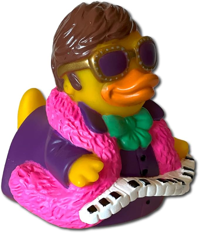CelebriDucks - Quackodile Flock - Floating Rubber Ducks - Collectible Bath Toy Gift for Kids & Adults of All Ages