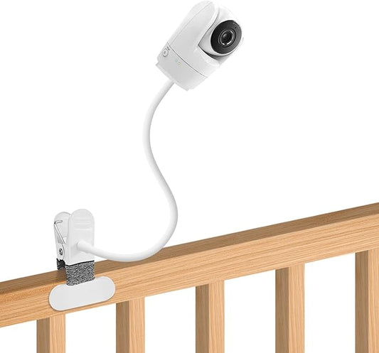 BFYTN 15.7 inches Baby Monitor Mount Compatible with VTech VM901, VM924, VM928, VM923, RM7764, RM5764, RM5754 Flexible Clip Clamp Mount Long Gooseneck Arm